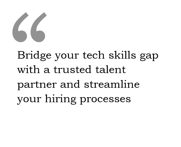 Bridge tech talent skills gap